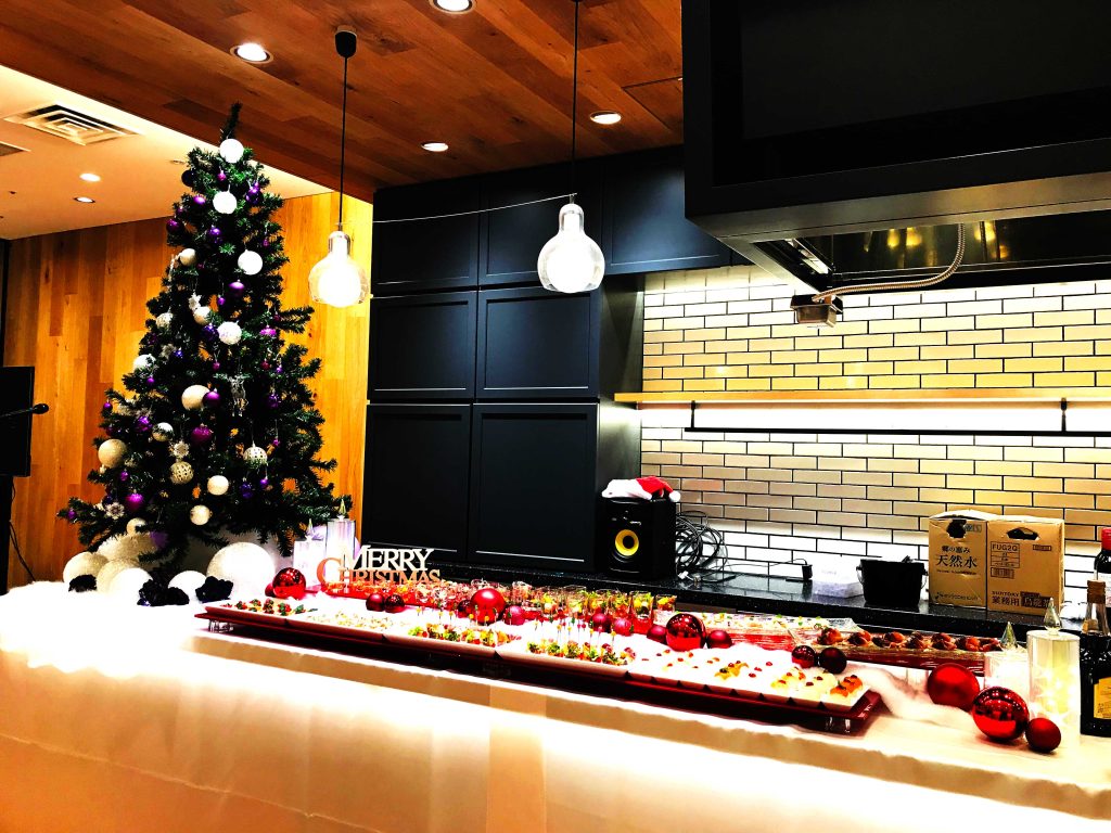 クリスマスパーティー写真